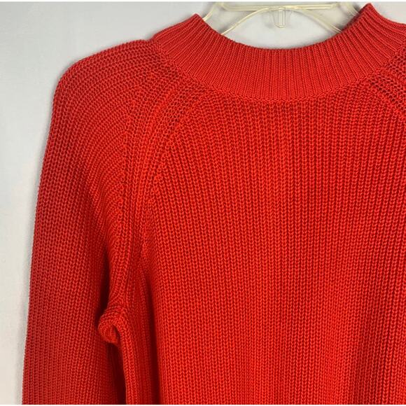 H&M Orange Cable Knit Sweater - Picture 5 of 9